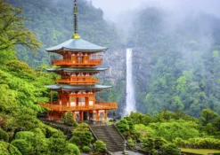 Puzzle 1000 el. Świątynia Seiganto-ji / Japonia