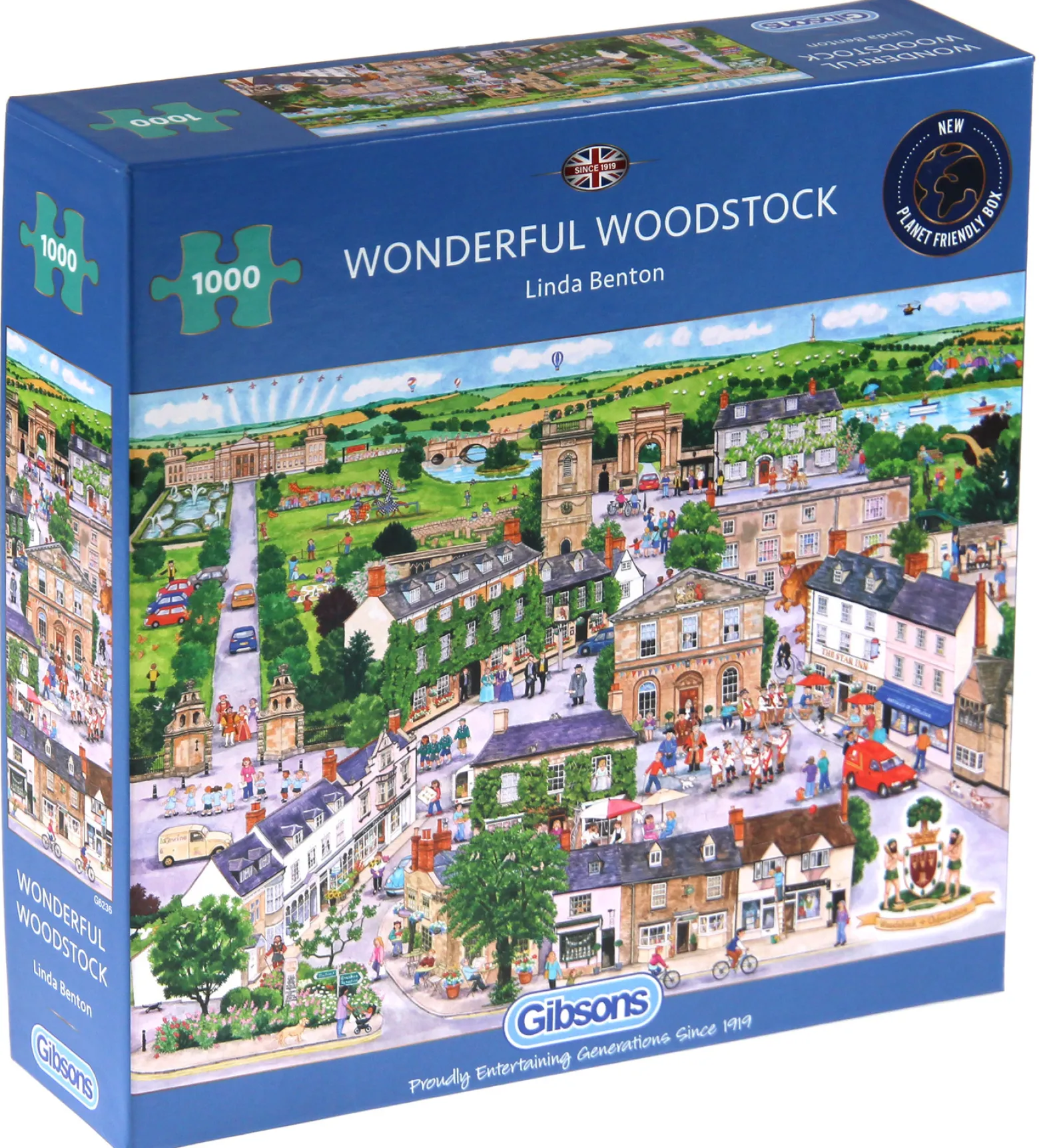 Puzzle 1000 el. Woodstock / Oxfordshire / Anglia