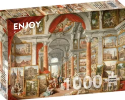Puzzle 1000 el. Współczesny Rzym, Giovanni Paolo Panini