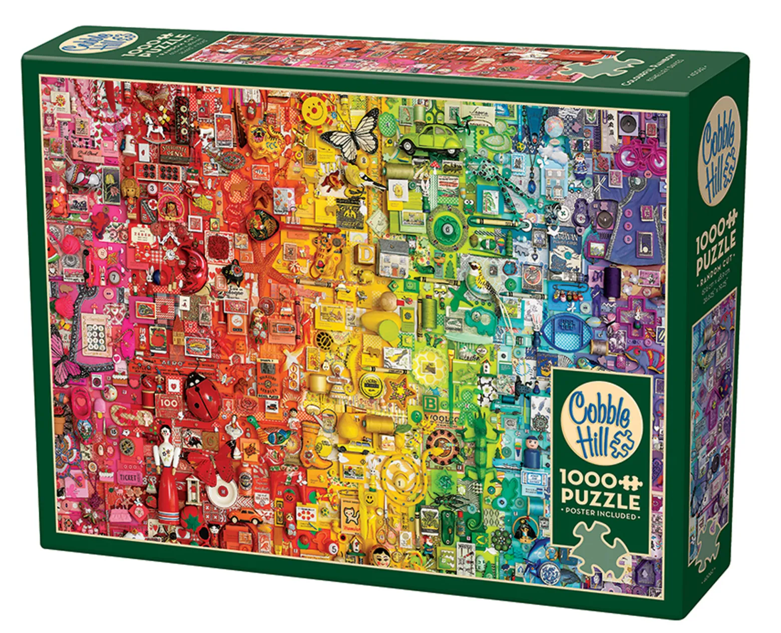 Puzzle 1000 el. Wszystkie kolory tęczy