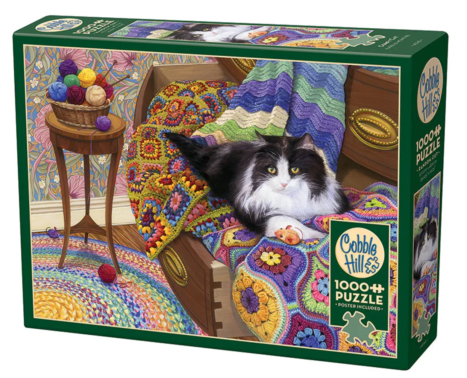 Puzzle 1000 el. Wygodna miejscówka