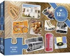 Puzzle 12 el. Wyjście z domu