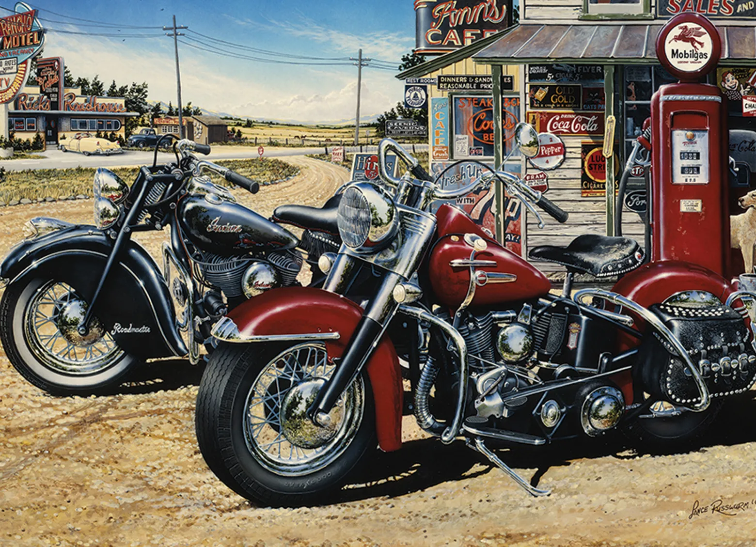 Puzzle 1000 el. Wyprawa motocyklowa