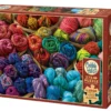 Puzzle 275 el. XL Kłębki włóczki