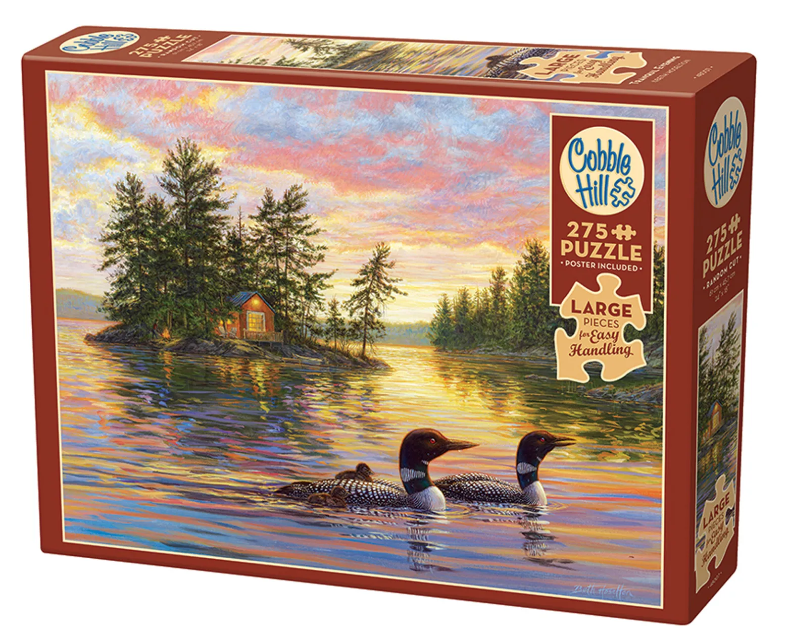 Puzzle 275 el. XL Spokojny wieczór