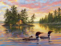 Puzzle 275 el. XL Spokojny wieczór