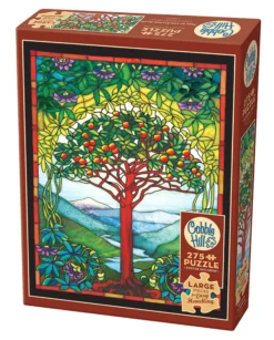 Puzzle 275 el. XL Witraż: Drzewo życia