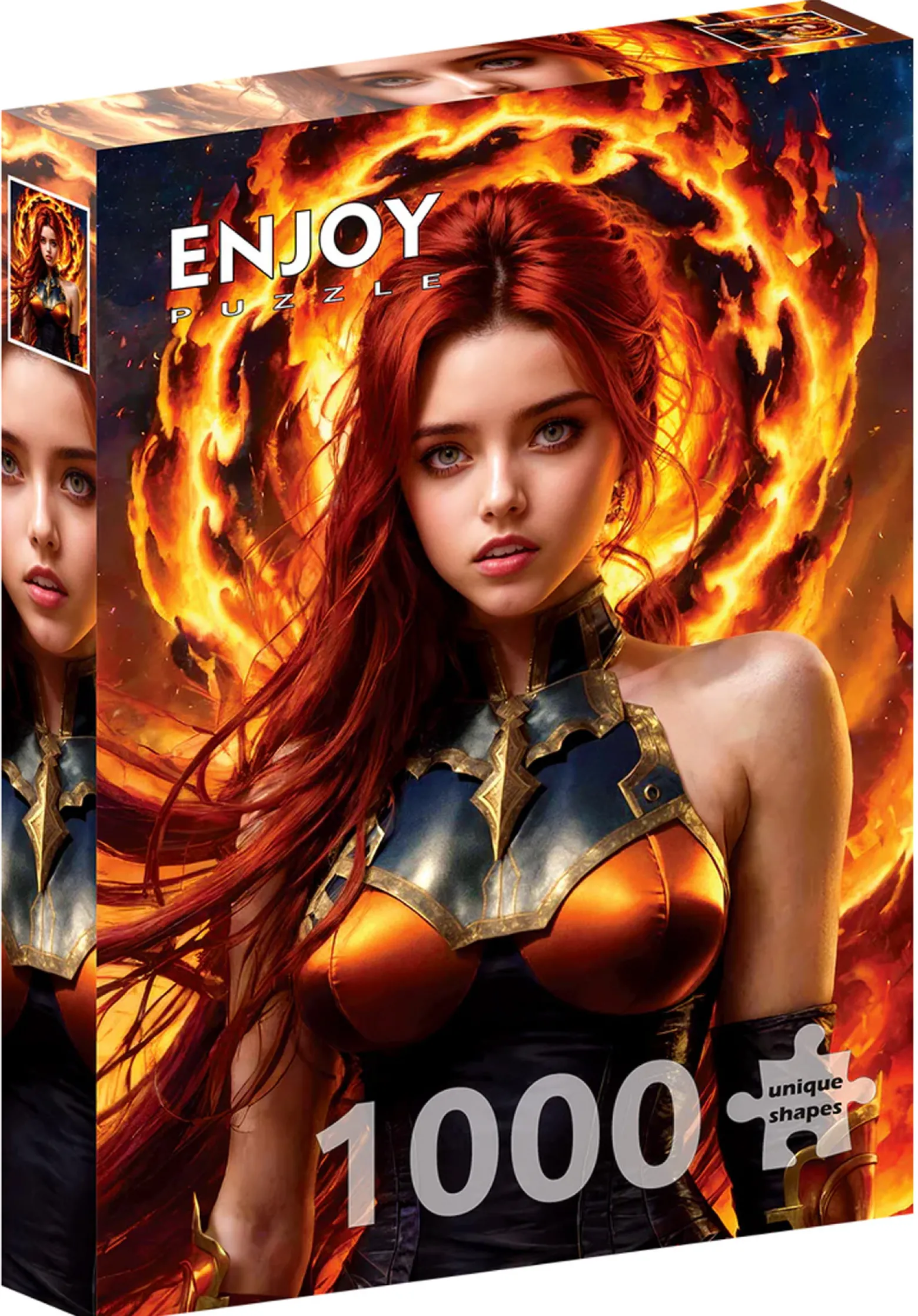Puzzle 1000 el. Żywioł ognia