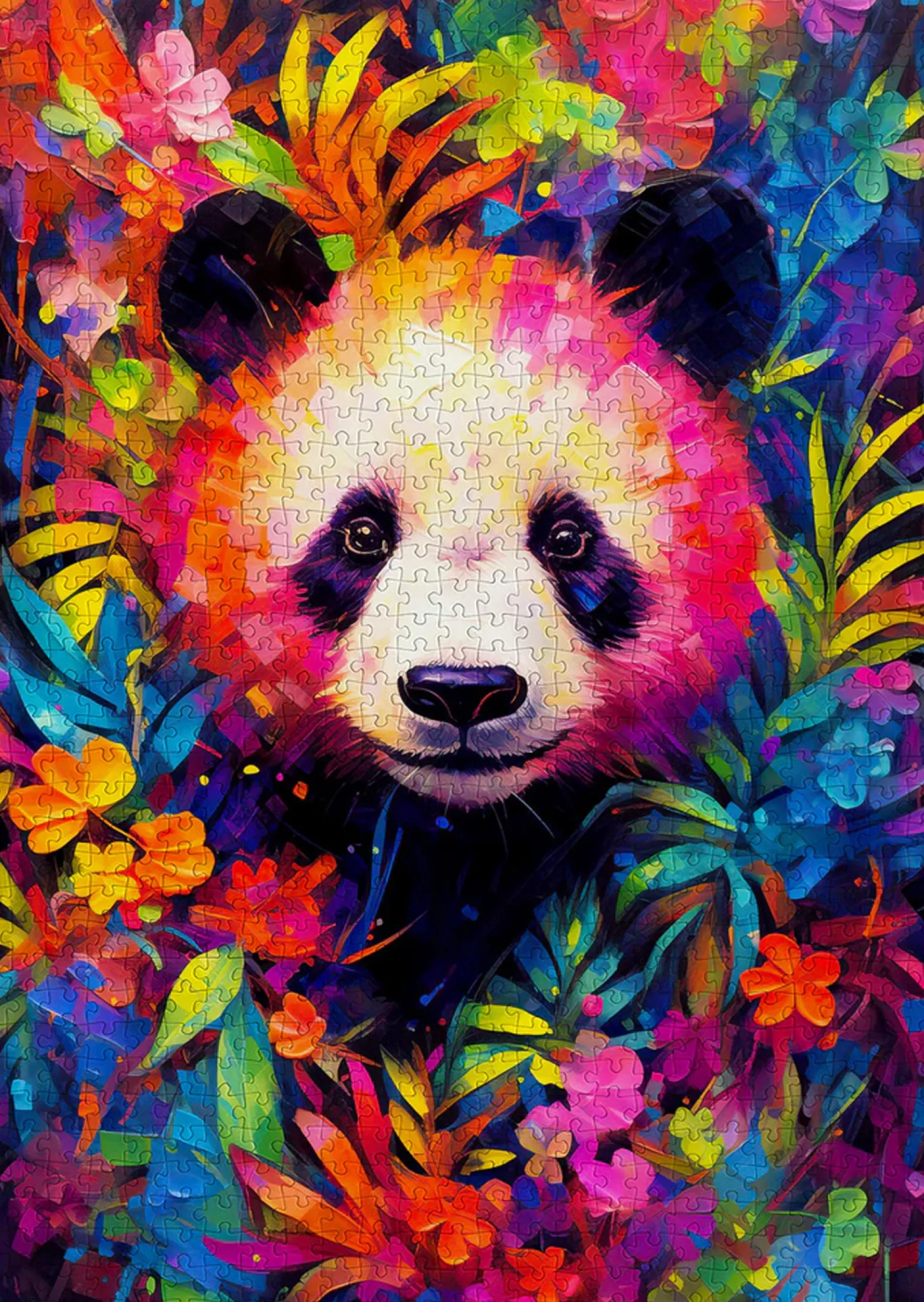 Puzzle 1000 el. Zabawna panda
