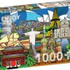 Puzzle 1000 el. Zabytki świata