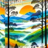 Puzzle 1000 el. Zachód słońca