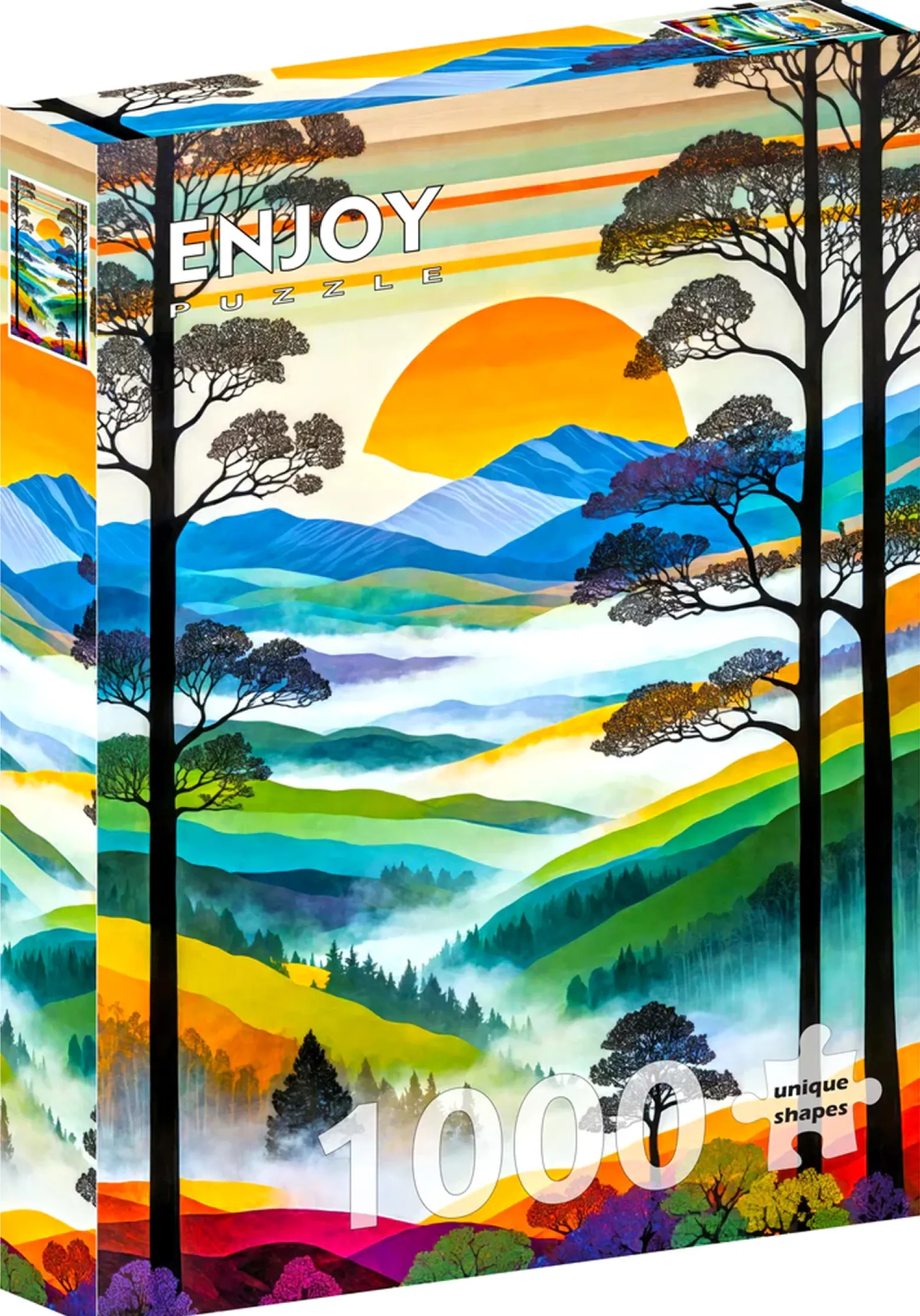 Puzzle 1000 el. Zachód słońca