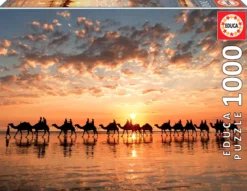 Puzzle 1000 el. Zachód słońca na Cable Beach / Australia