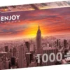 Puzzle 1000 el. Zachód słońca / Nowy Jork / USA
