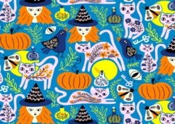 Puzzle 1000 el. Zaczarowane koty
