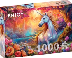 Puzzle 1000 el. Zaczarowany jednorożec
