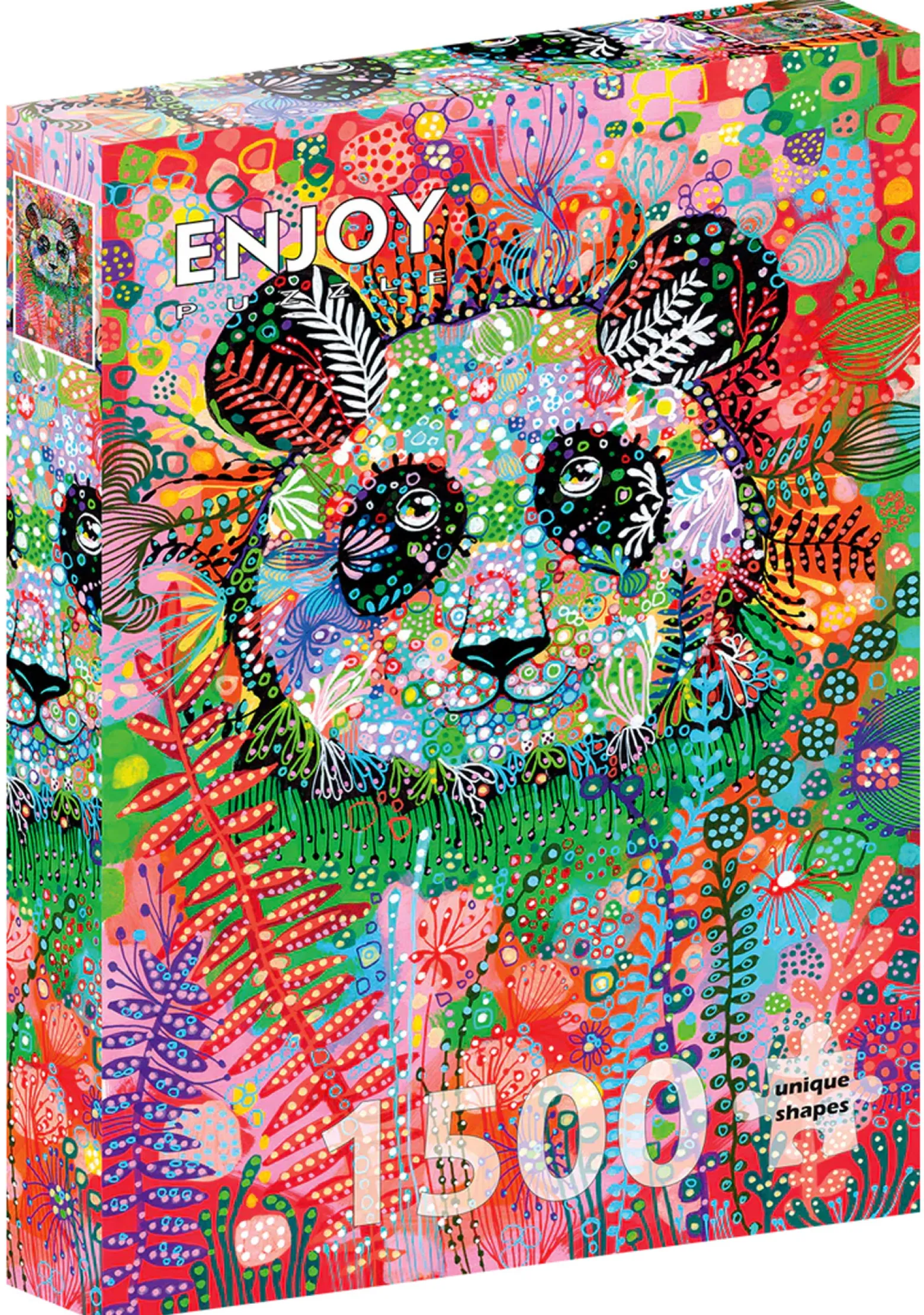 Puzzle 1500 el. Zagadkowa panda