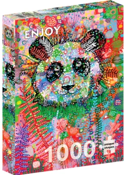 Puzzle 1000 el. Zagadkowa panda