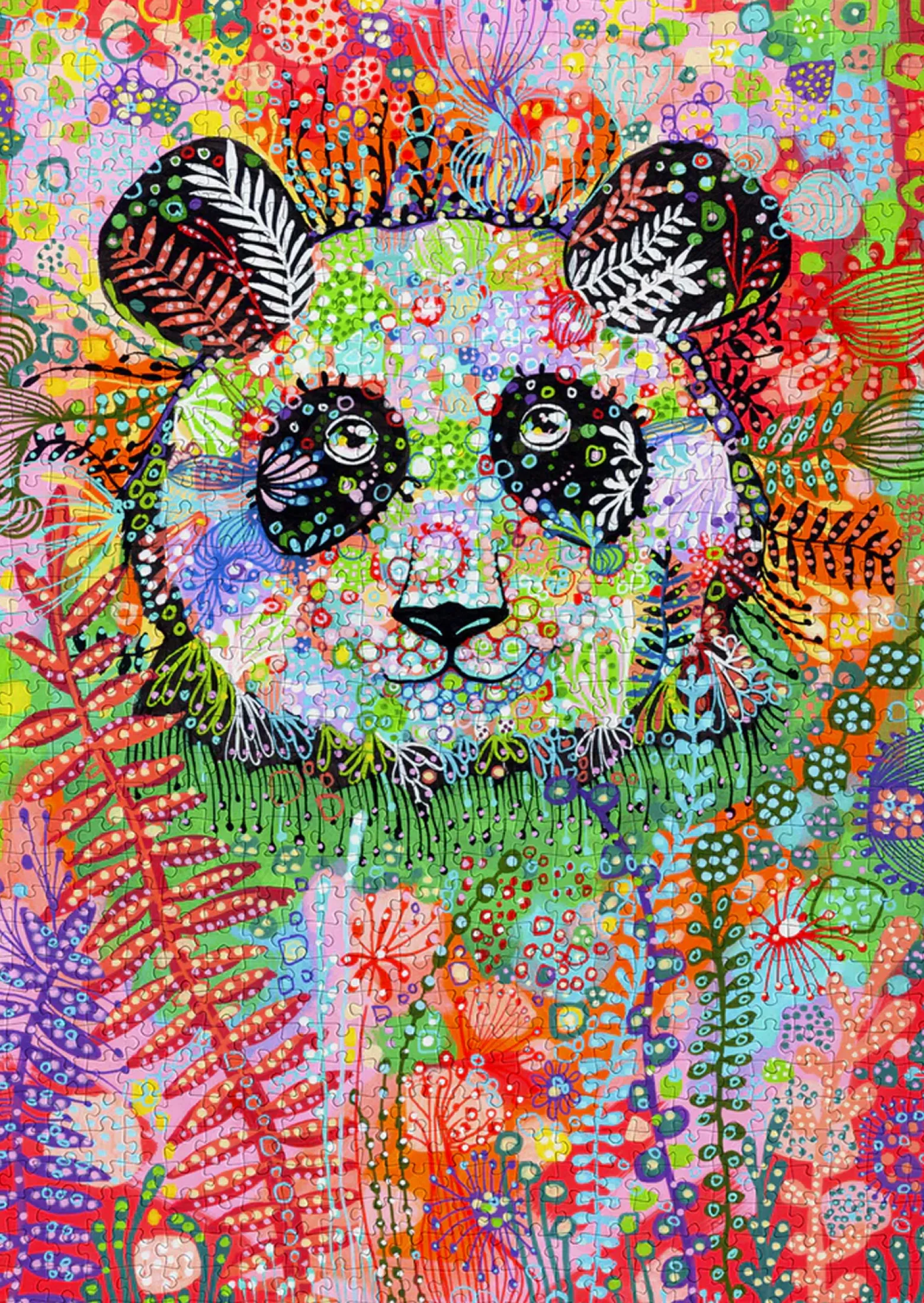 Puzzle 1000 el. Zagadkowa panda