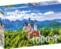 Puzzle 1000 el. Zamek Neuschwanstein / Niemcy