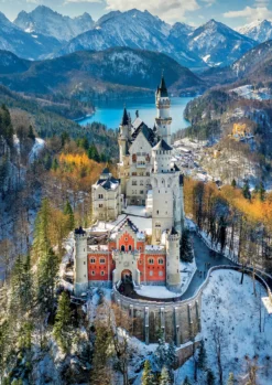 Puzzle 1000 el. Zamek Neuschwanstein / Niemcy