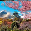 Puzzle 2000 el. Zamek Osaka / Japonia