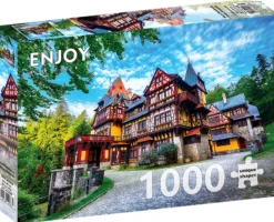 Puzzle 1000 el. Zamek Pelisor / Sinaia / Rumunia