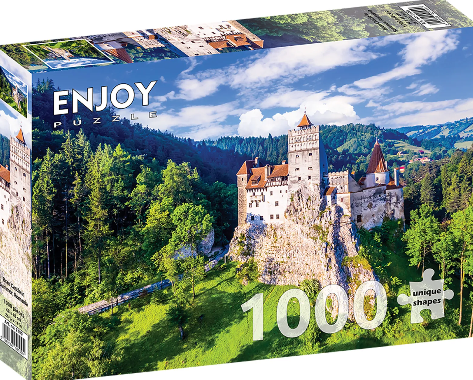 Puzzle 1000 el. Zamek w Branie / Siedmiogród / Rumunia