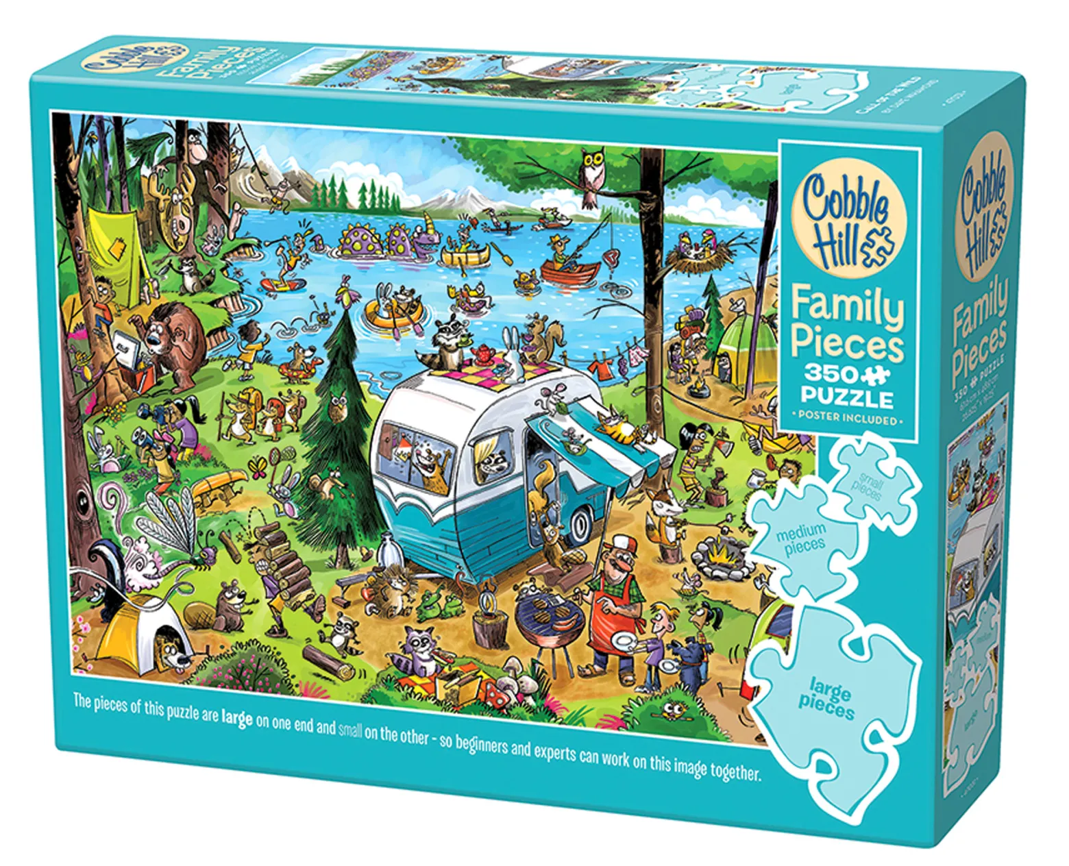 Puzzle 350 el. Zew natury