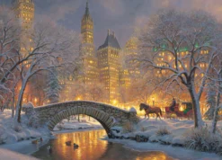 Puzzle 500 el. Zima w parku