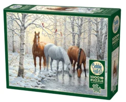 Puzzle 1000 el. Zimowa trójka