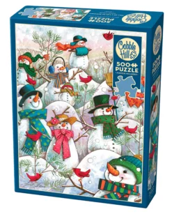 Puzzle 500 el. Zlot bałwanów