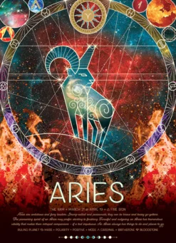 Puzzle 500 el. Znaki zodiaku: Baran