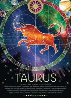 Puzzle 500 el. Znaki zodiaku: Byk