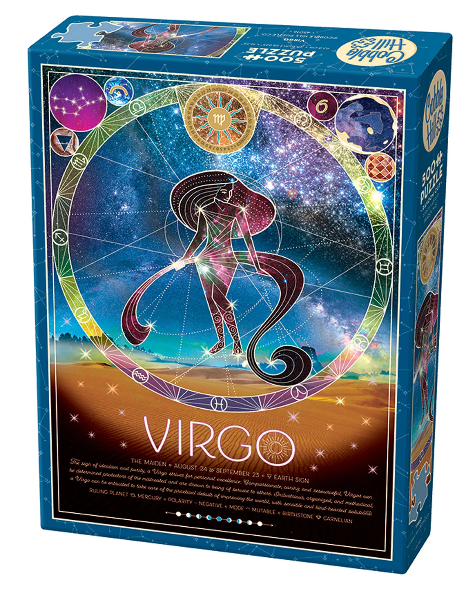 Puzzle 500 el. Znaki zodiaku: Panna