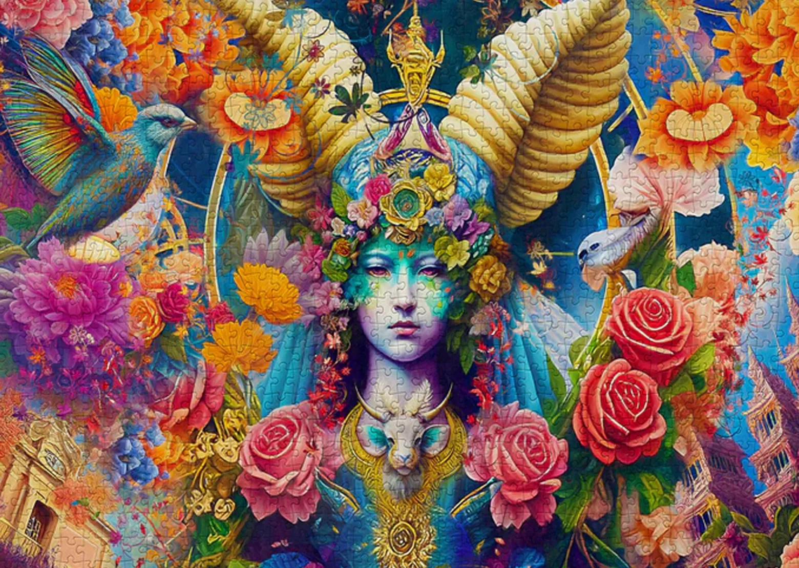 Puzzle 1000 el. Znak zodiaku: Baran