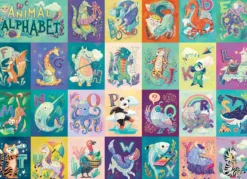 Puzzle 350 el. Zwierzęcy alfabet