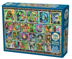 Puzzle 500 el. Zwierzęcy alfabet