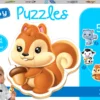 Puzzle 3-5 el. Zwierzęta