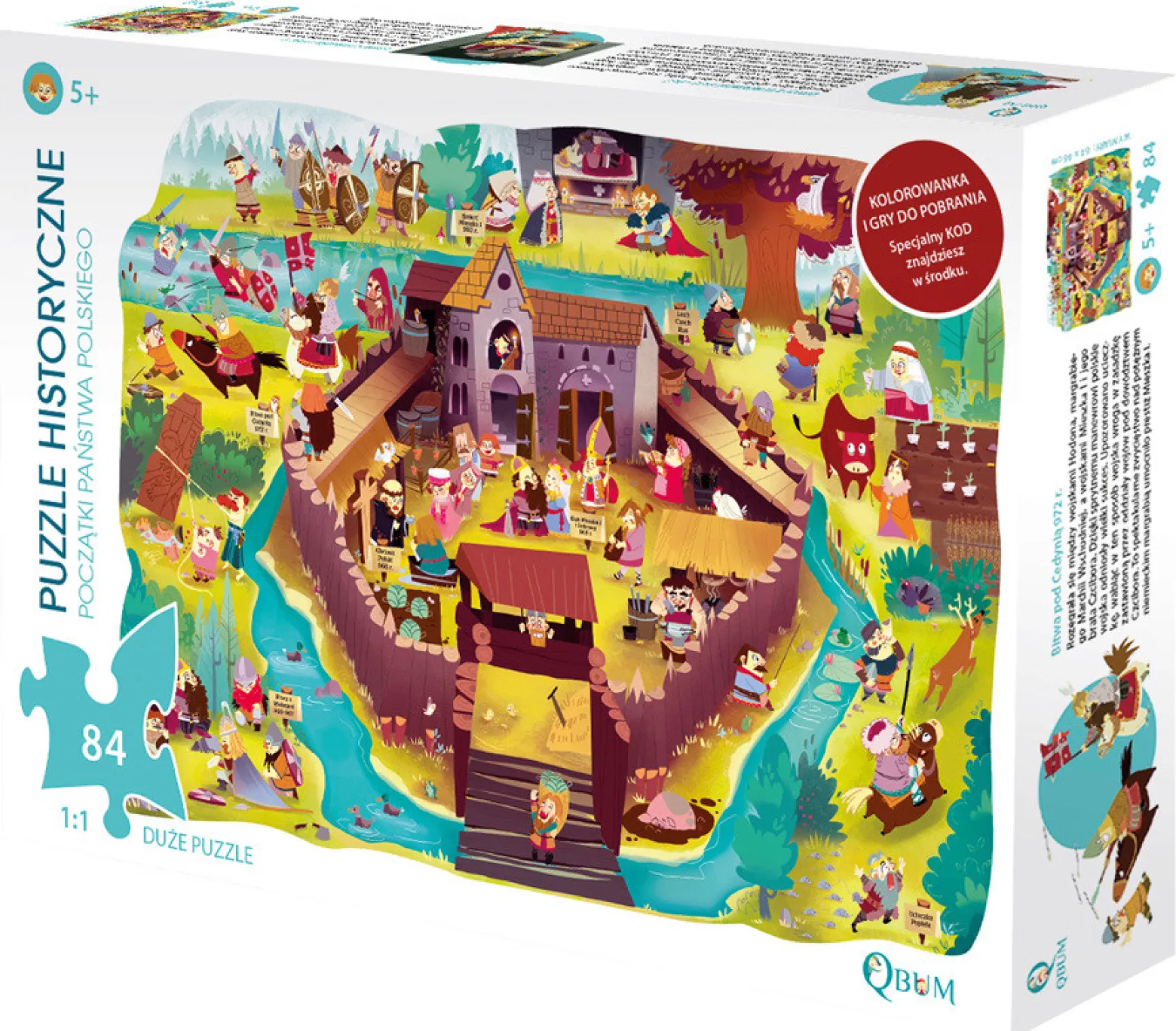 Puzzle historyczne - Początki państwa polskiego