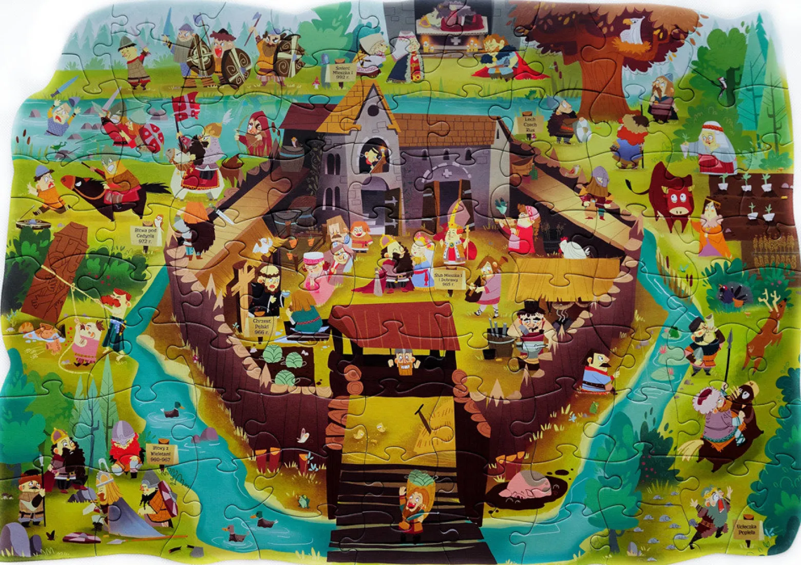 Puzzle historyczne - Początki państwa polskiego