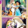 Puzzle 2 x 16 el. Aladyn / Zaplątani (drewniane)