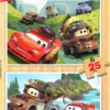 Puzzle 2 x 25 el. Auta (drewniane)