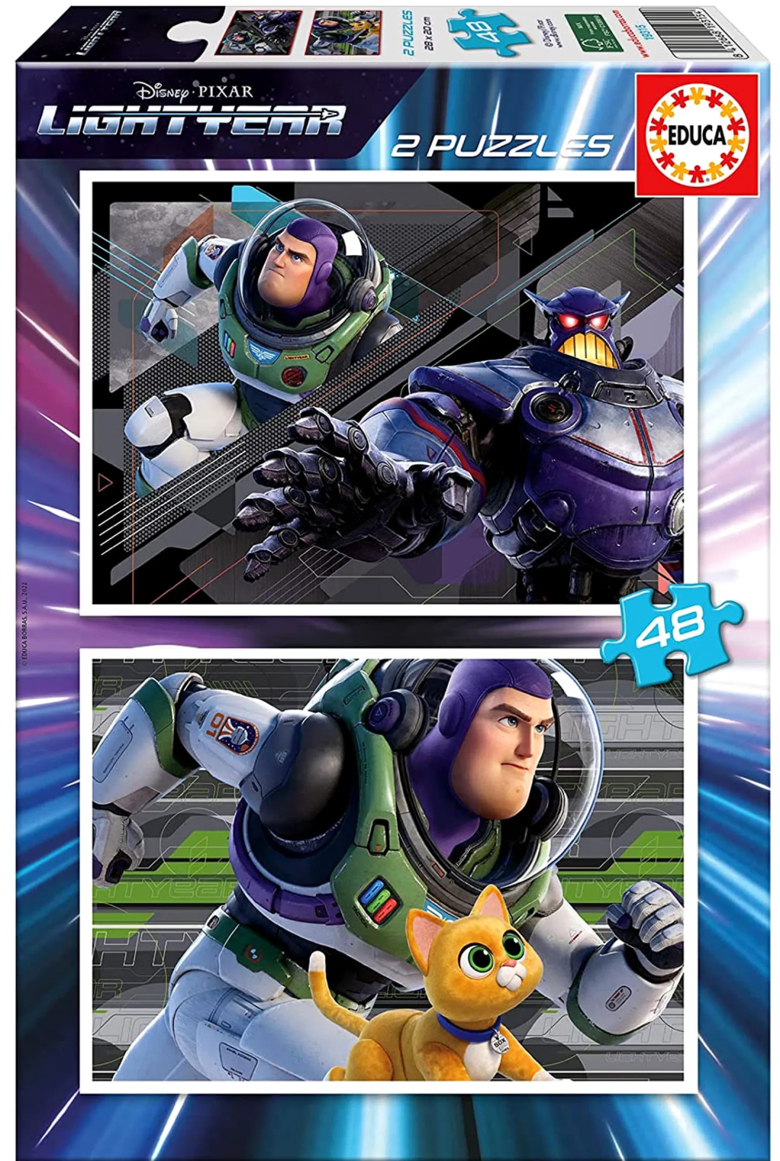 Puzzle 2 x 48 el. Buzz Astral