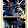 Puzzle 2 x 50 el. Buzz Astral (drewniane)