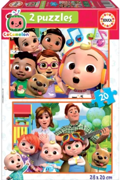 Puzzle 2 x 20 el. Cocomelon