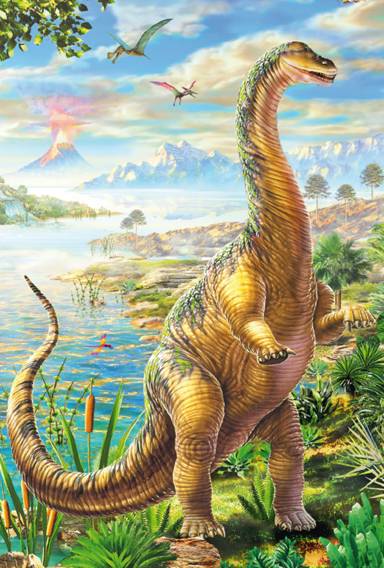 Puzzle 3 x 48 el. Dinozaury