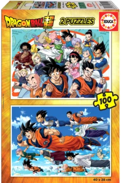 Puzzle 2 x 100 el. Dragon Ball Super