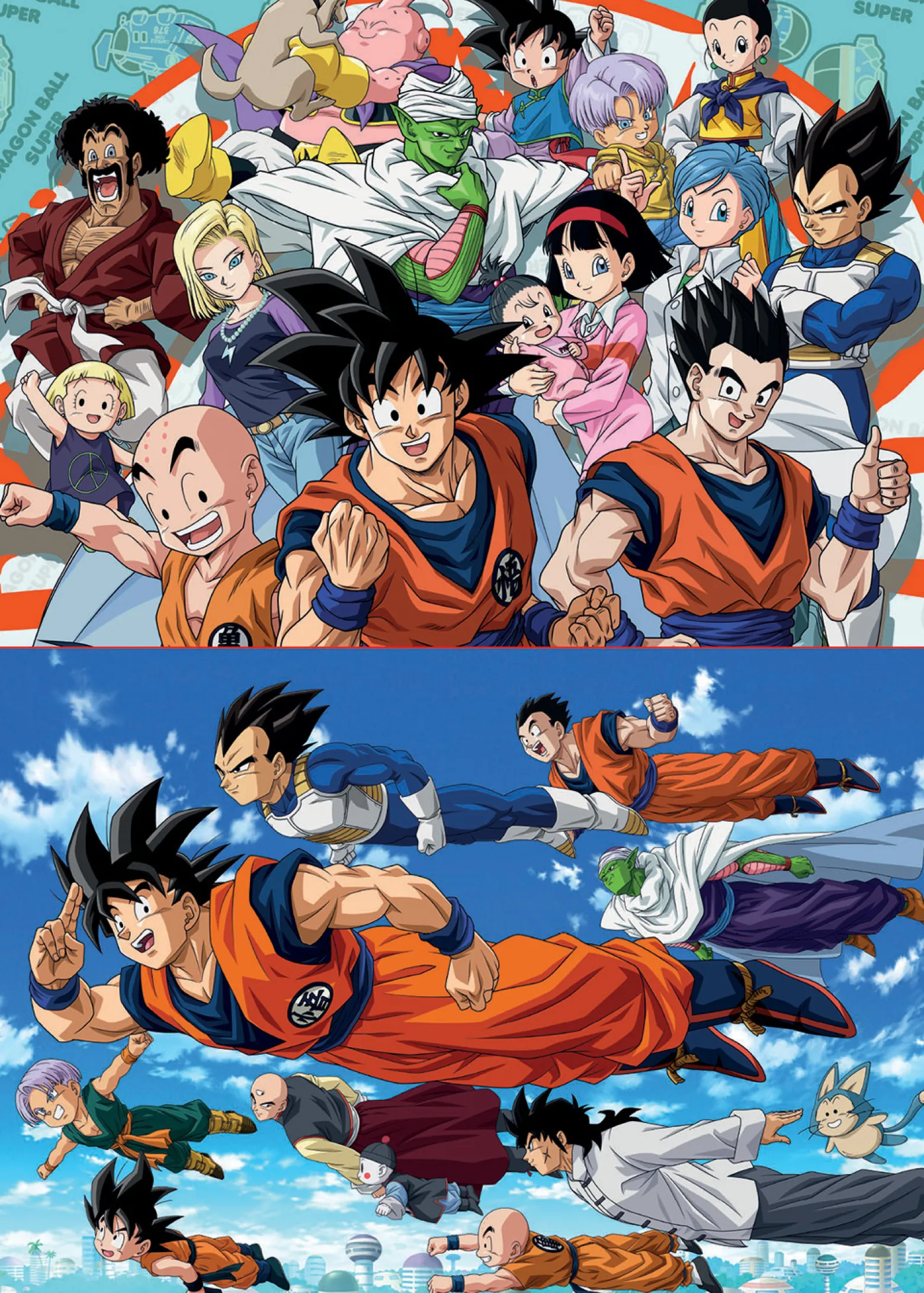 Puzzle 2 x 100 el. Dragon Ball Super
