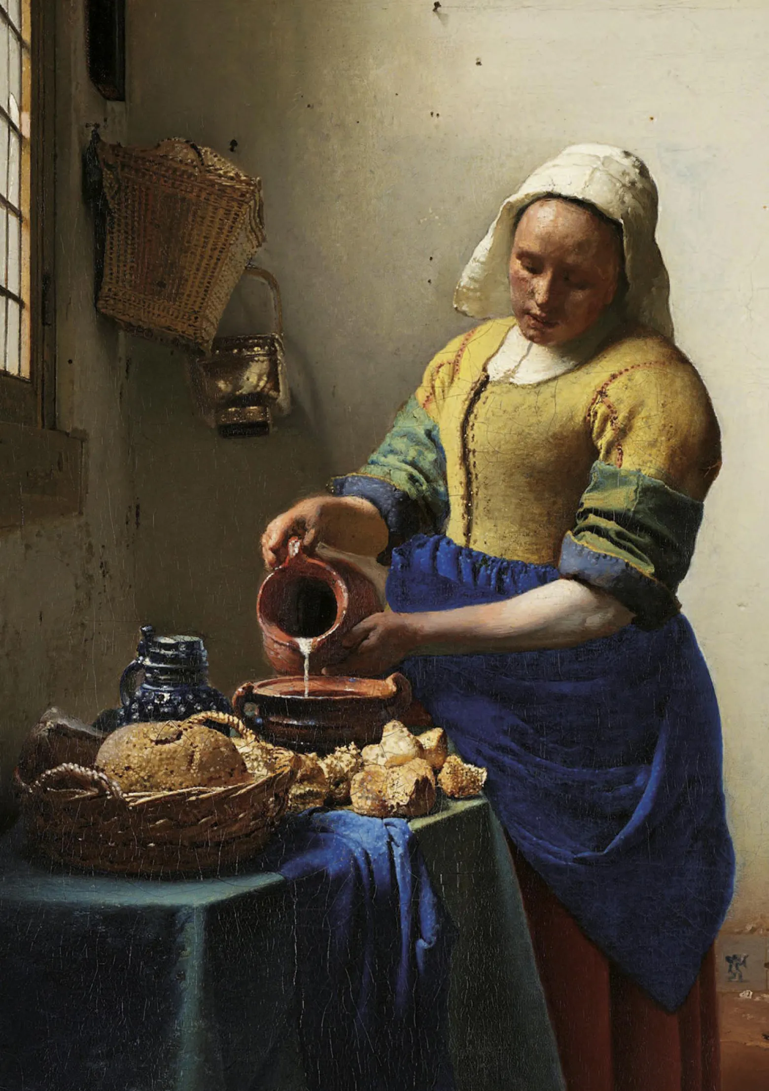 Puzzle 2 x 1000 el. Dziewczyna z perłą / Mleczarka, Johannes Vermeer